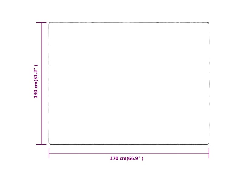  Couverture décorative, couverture brume du désert 130x170 cm polyester  - Conforama E