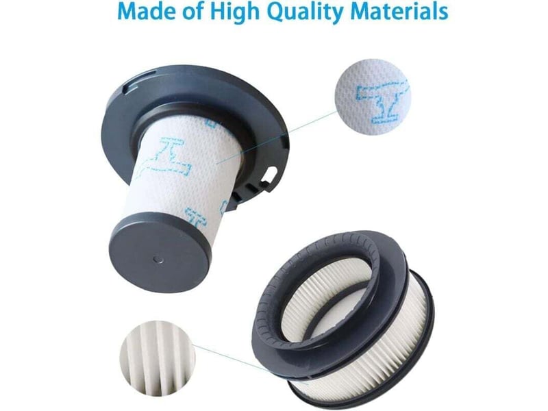  4 pièces hepa filtre de rechange ensemble d'accessoires pour aspirateur rowenta zr00907908 rh98xx99xx  - Conforama B