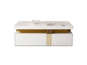 Meuble tv coloris blanc 200 cm   