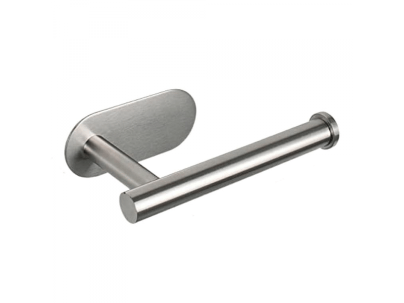  Porte-papier toilette sans perçage, porte-papier en acier inoxydable, porte-papier toilette autocollant, porte-rouleau  - Conforama A