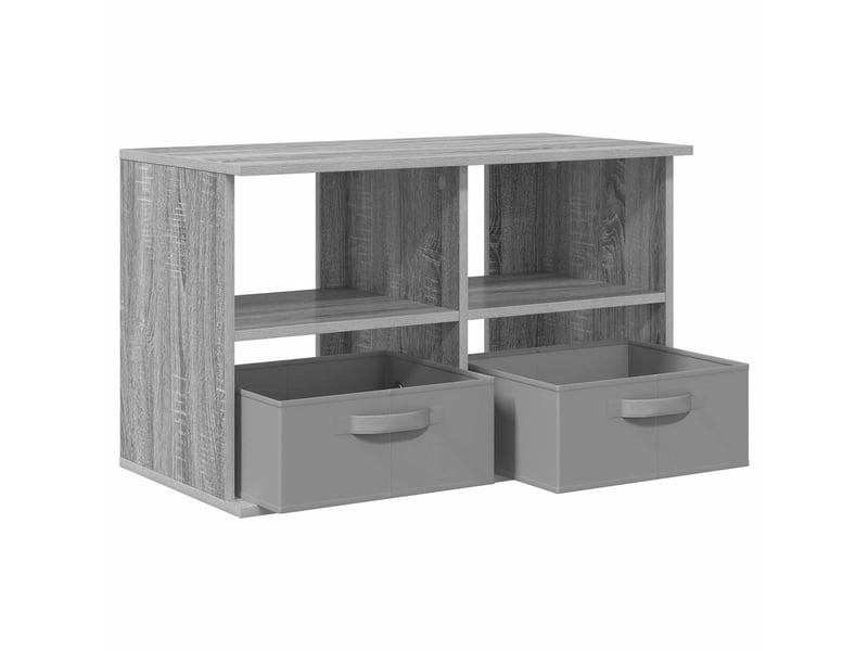  Support de télévision avec tiroir gris sonoma 79x40x48 cm  - Conforama E