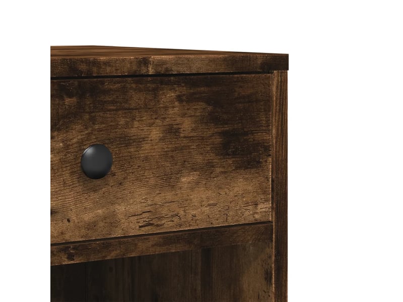  Support d'imprimante table meuble bureau avec roulettes 60 x 40 x 68,5 cm marron 02_0044752  - Conforama E