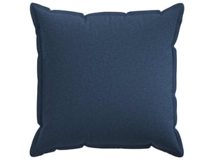 Lot de 2 housses de coussin houten bleu 80 x 80 cm lin synthétique cf49500
