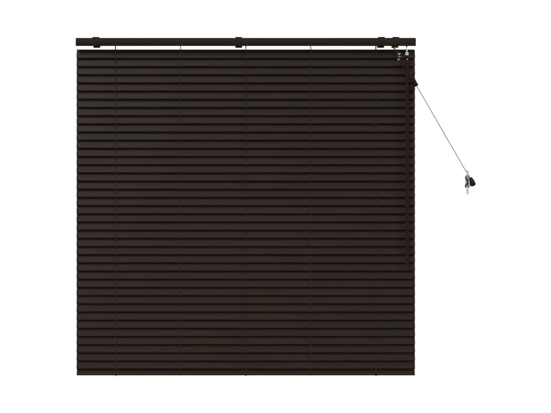  Store vénitien, store de fenêtre marron foncé 140 x 130 cm 35 mm cf47977  - Conforama A
