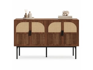 Buffet 4 porte(s) EVRYAE - 140 cm coloris naturel