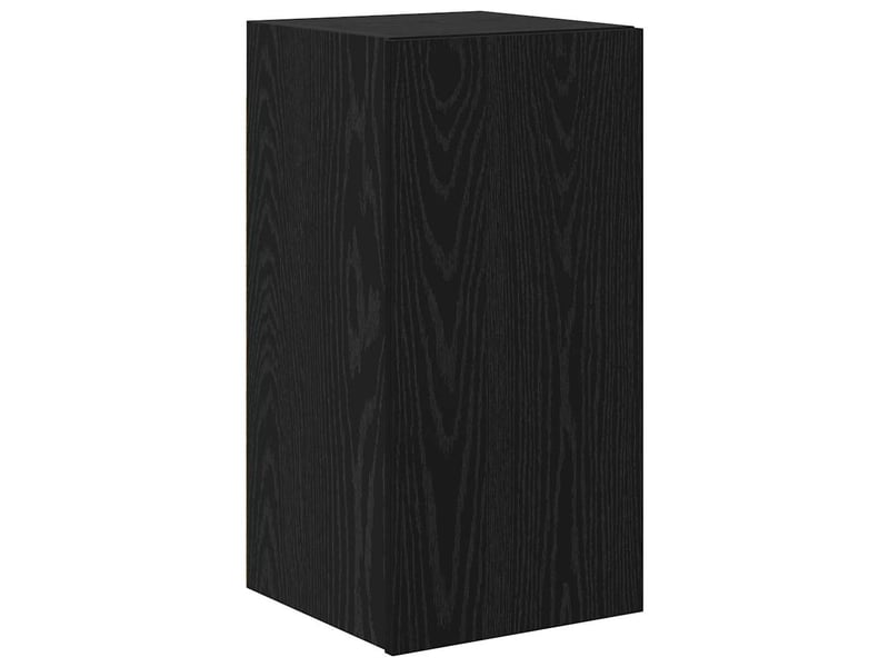  Ensemble meuble tv - banc tv - meuble de rangement 4 pcs chêne noir bois d'ingénierie  - Conforama E