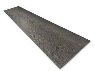 Sol vinyle spc à cliquer 112x22,8 cm 5 mm pvc noir
