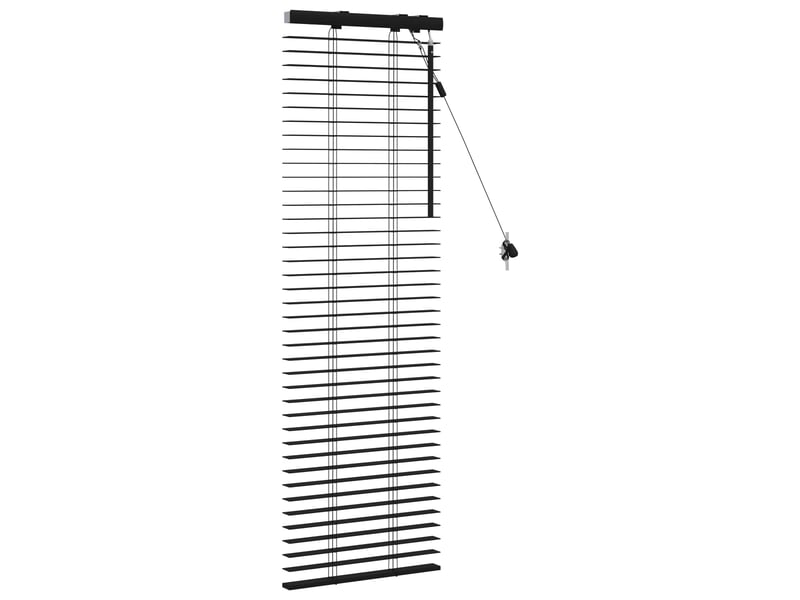  Store vénitien, store de fenêtre noir 40 x 130 cm 35 mm bois de paulownia massif cf48161  - Conforama C