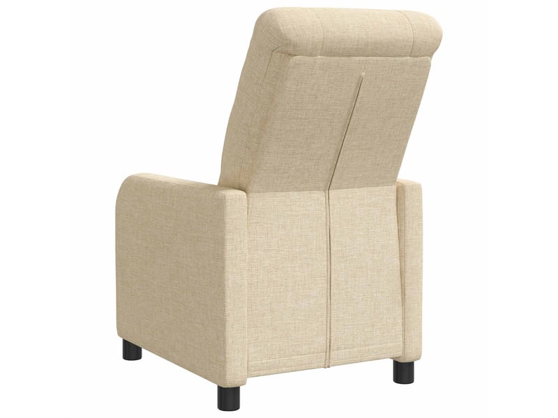  Vidaxl fauteuil inclinable crème tissu  - Conforama E
