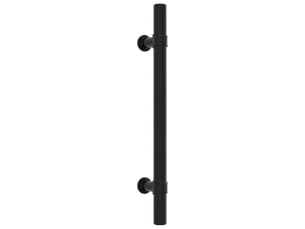 Tirant de meuble vidaxl, 128 mm, noir
