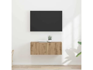 Meuble tv coloris marron 1 cm