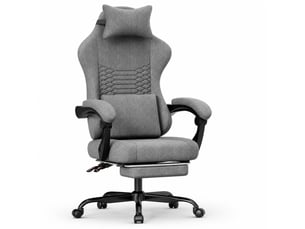 Fauteuil gaming <strong>STILVORA</strong> <strong></strong> avec assise réglable en hauteur