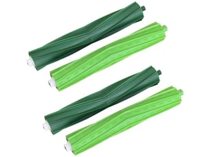 Lot brosses compatibles irobot roomba i3i4i6i7i8j7e5e6e7, 4 brosses caoutchouc