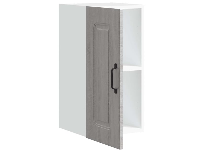 Meuble de rangement, armoire murale de cuisine kalmar sonoma gris bois d'ingénierie shl641  - Conforama E