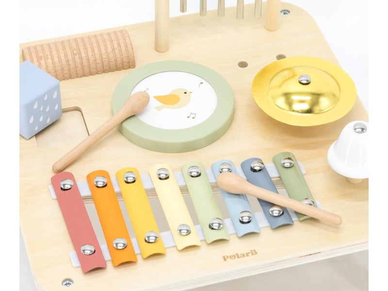  Table musicale viga 44277 polarb - premiers instruments en bois 6971608442773 - Conforama E