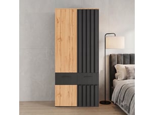Armoire <strong>WELLTIN</strong> <strong></strong> coloris bois clair largeur 135 cm