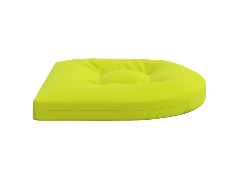  Lot de 4 coussins de siège, coussins d'assise 100 % polyester vert vif. Cf60101  - Conforama D