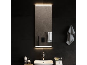 Miroir de salle de bain, miroir de toilette à led 40x100 cm cf62493