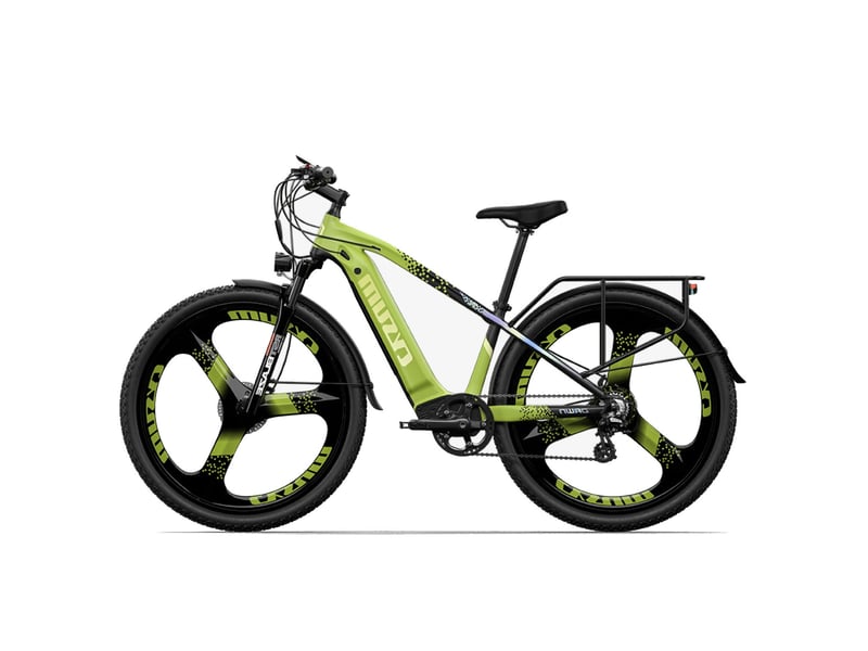  Vtt électrique cysum cm-520, 500 w, batterie 48 v 15 ah, vert CM-520 - Conforama B