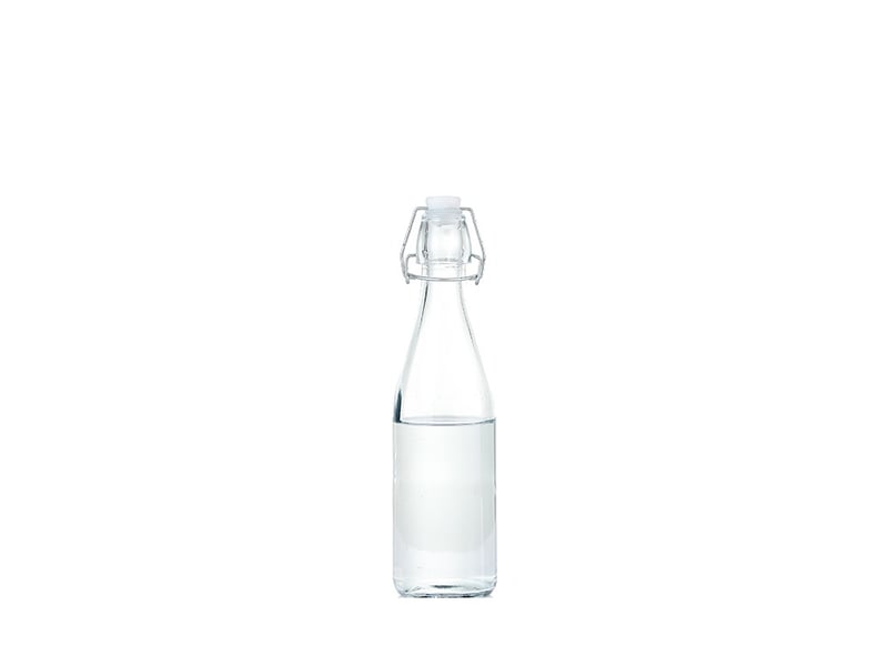 Lot de 3 bouteilles en verre avec bouchons – kit de fermentation 750ml - Conforama A