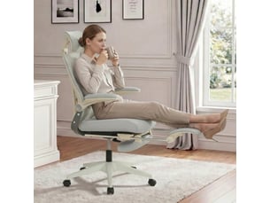 Chaise de bureau <strong>STILVORA</strong> <strong></strong> avec assise réglable en hauteur