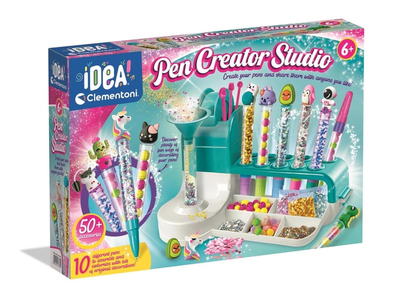  Coffret créatif clementoni 18780 idea art - fabrique de stylos 8005125187805 - Conforama A