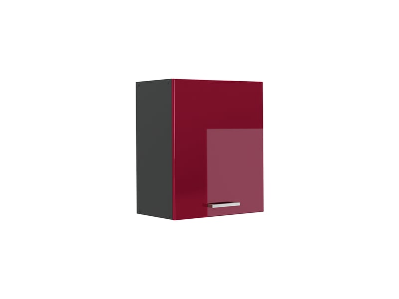  Vicco elément haut de cuisine, rouge brillantanthracite, 50cm  - Conforama A