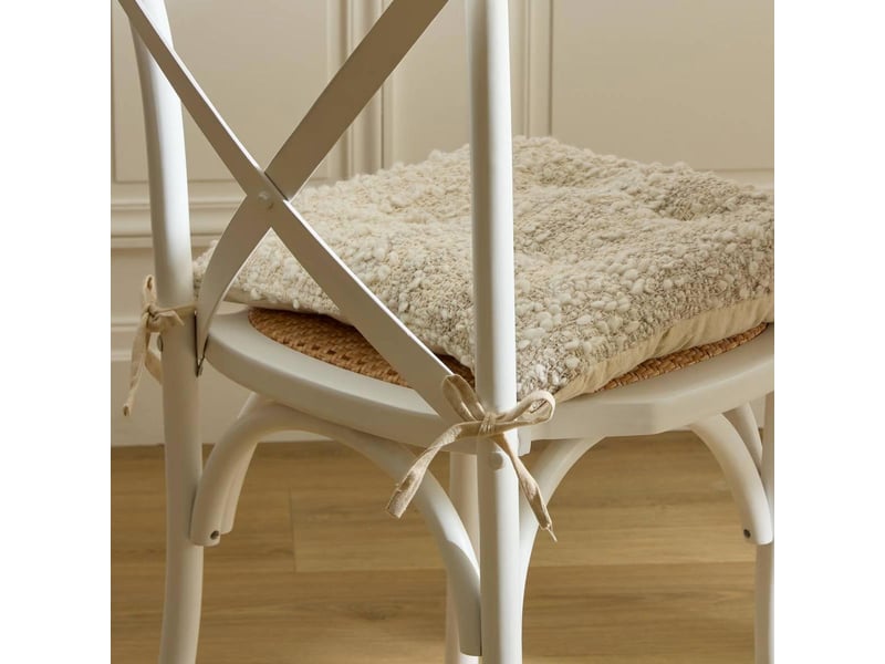  Galette beryl carré 38x38cm beige BERYL - Conforama C