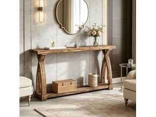 Table basse  coloris marron <strong>COVREO </strong> <strong></strong>