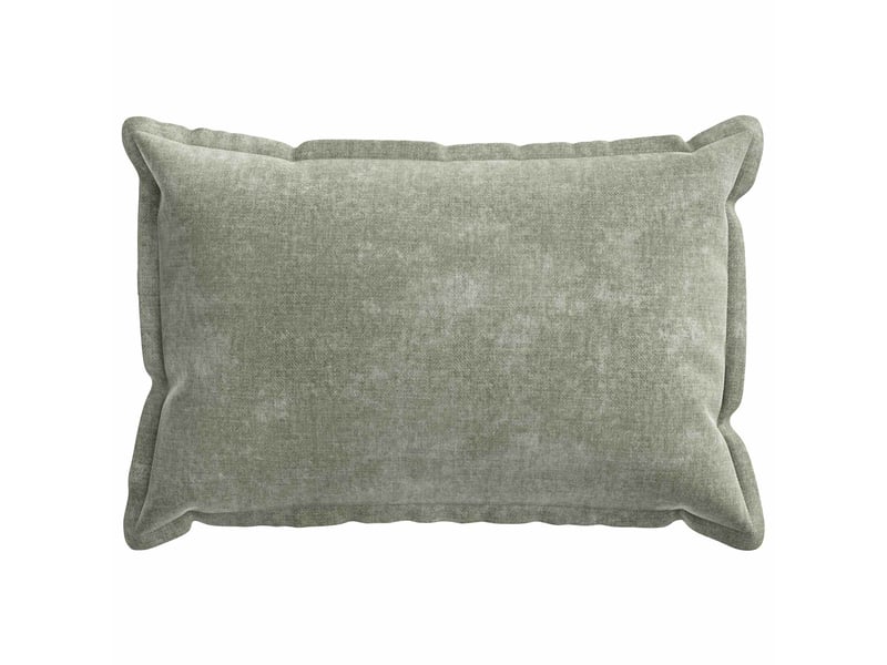  Lot de 6 housses de coussin houten vert 30 x 50 cm tissu chenille cf49871  - Conforama C