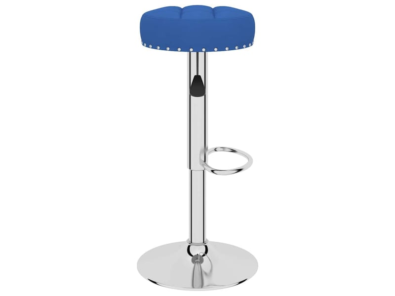  Lot de 2 tabouret de bar, chaise de bar bleu tissu shl44020  - Conforama D