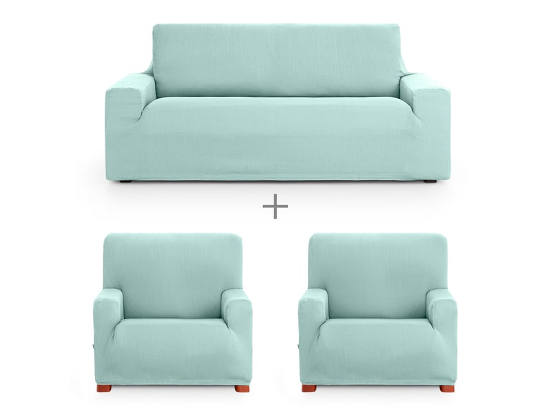 Housses de canapé mod7 élastiques ulysses 3-1-1 pl. C14  - Conforama A
