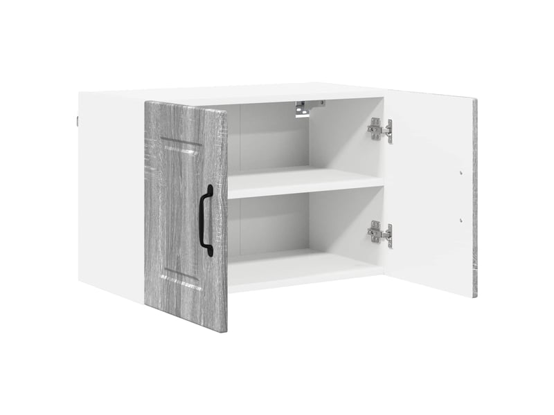 Meuble mural de cuisine | armoire de cuisine 2 pcs gris sonoma bois d'ingénierie shl6784 - Conforama E