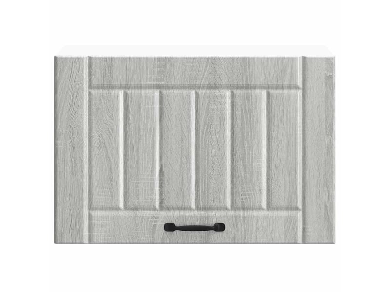  Meuble de rangement, armoire murale de cuisine lucca sonoma gris bois ingénierie shl3086  - Conforama E