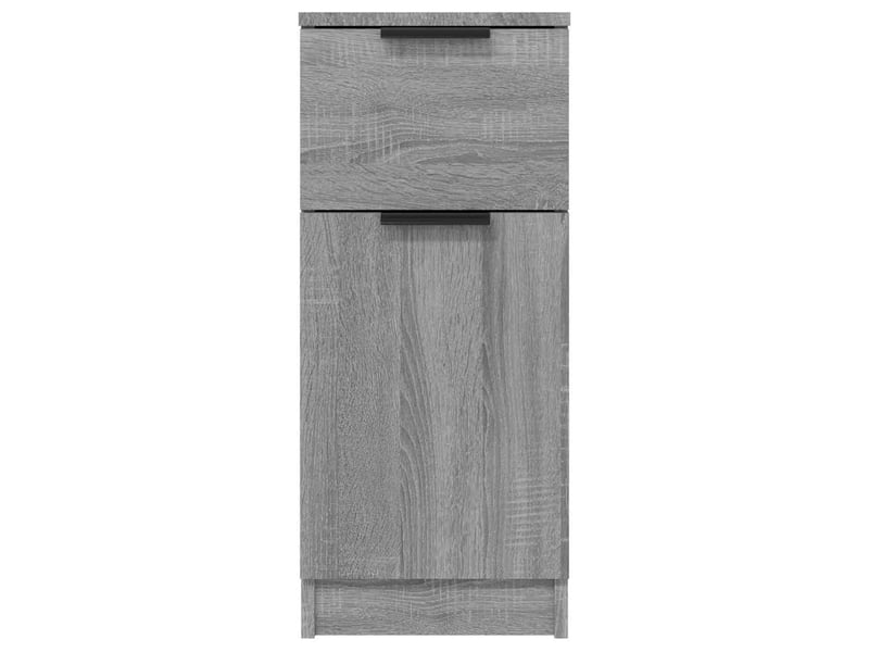  Buffet - bahut - meuble de rangement sonoma gris 30x30x70 cm bois d'ingénierie  - Conforama D
