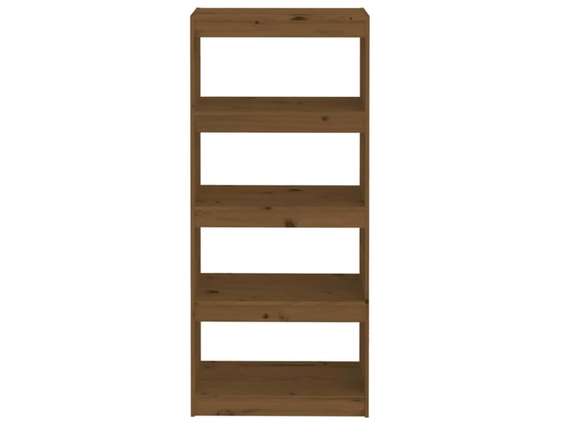  Bibliothèque, séparateur de pièce marron miel 60x30x135,5 cm pin  - Conforama E