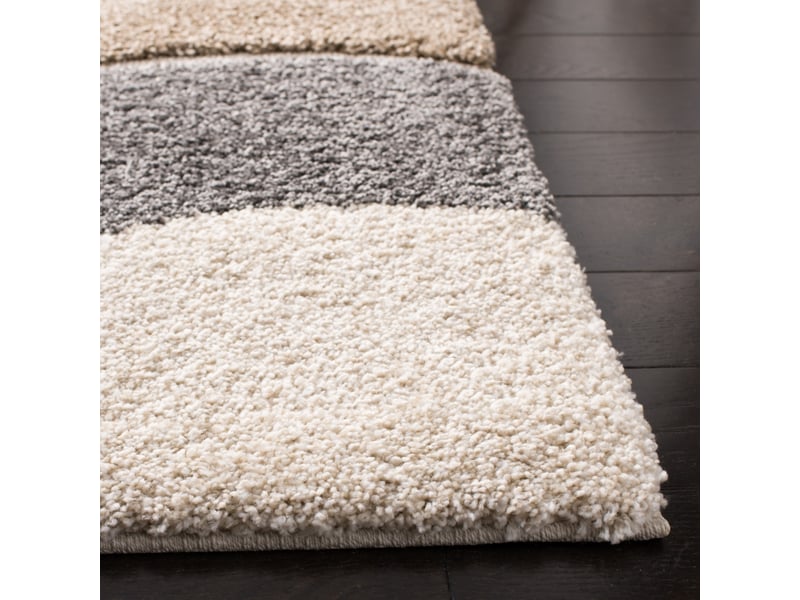  Tapis en polypropylène blancgris, 69 x 244 cm  - Conforama C