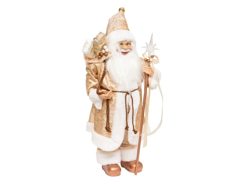  Pere noel dore 60cm  - Conforama A
