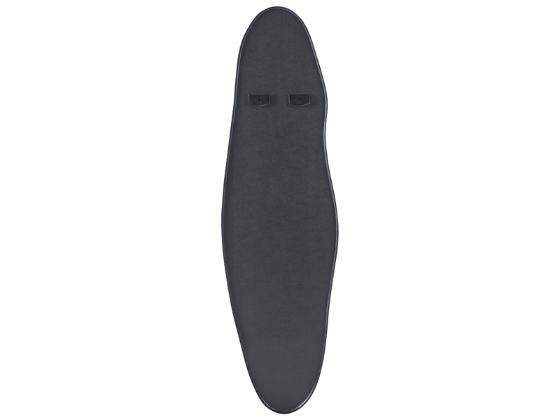 Miroir salins 47 cm 160 cm métal noir  - Conforama D