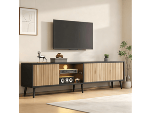 Meuble tv coloris bicolore 175 cm CRAVDOM