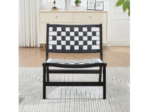 Fauteuil fixe <strong>MODFU</strong> <strong></strong> Résine tressée bicolore vendu A l'unité