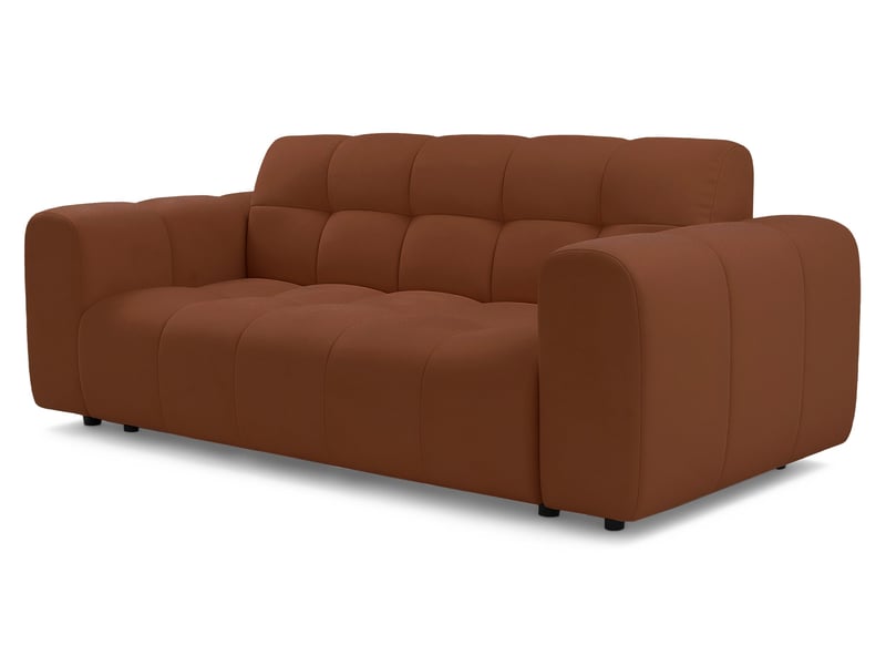  Selsey boloon - canapé - 210 cm - velours cuivre Boloon - Conforama C