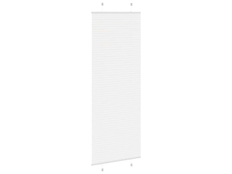  Store plissé, store de fenêtre blanc 70x200 cm largeur du tissu 69,4 cm polyester cf46757  - Conforama D