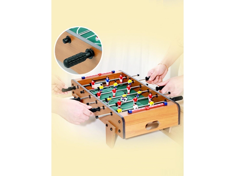  Mini babyfoot de table en bois champions dès 3 ans multicolore  - Conforama C