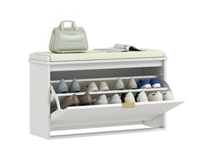 Console 1 tiroir(s)  coloris blanc <strong></strong> <strong></strong>