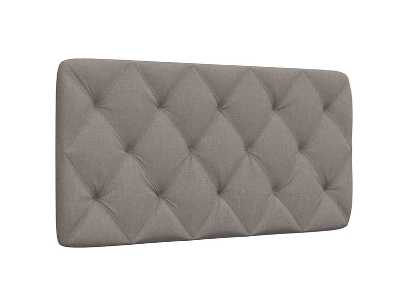 Coussin de tête de lit taupe 100 cm tissu cf55962 - Conforama B