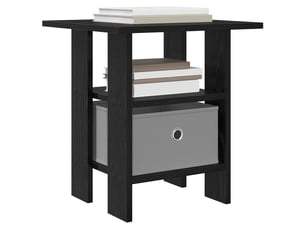 Table de chevet - cabinet de chevet - table de nuit 2 pc chêne noir 41 x 40 x 45 cm