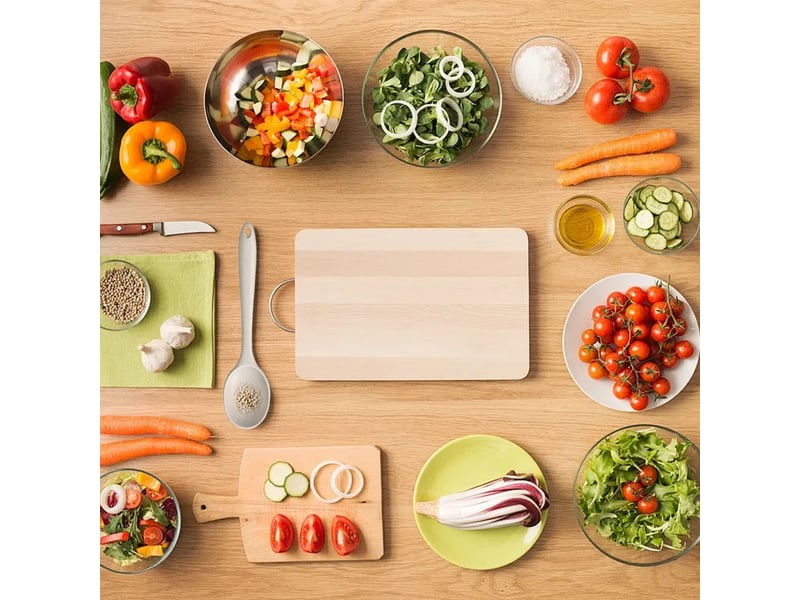  Set d'ustensiles de cuisine 43 pièces en silicone avec rangement beige chicfurn  - Conforama D