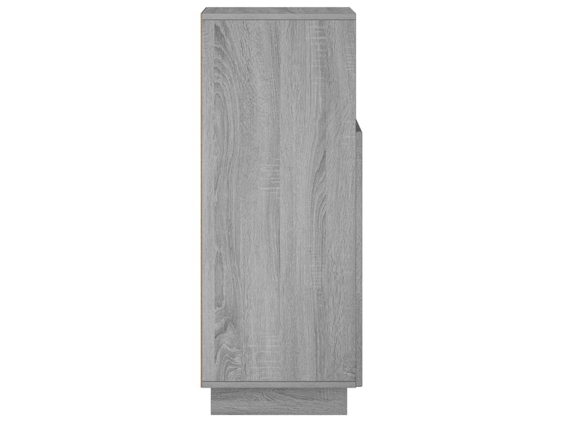 Armoire de salle de bain, meuble de rangement sonoma gris 36.5x38x95 cm - Conforama E