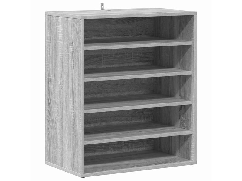  Meuble à chaussures, armoire à chaussures 60x35x70 cm sonoma gris shl9726  - Conforama A
